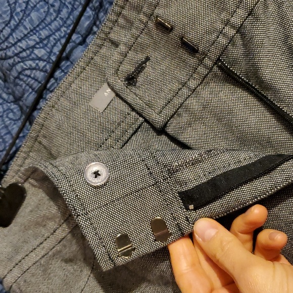 Ann Taylor Gray Wide Leg Trousers Size 6 - Picture 5 of 8